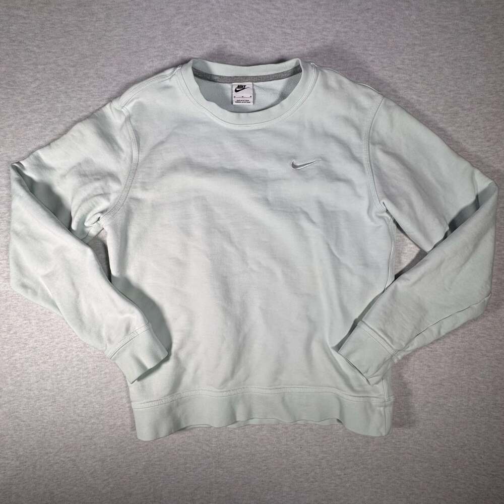 Nike Men's Sportswear Club Fleece Mint Green Crewneck Sweatshirt Medium